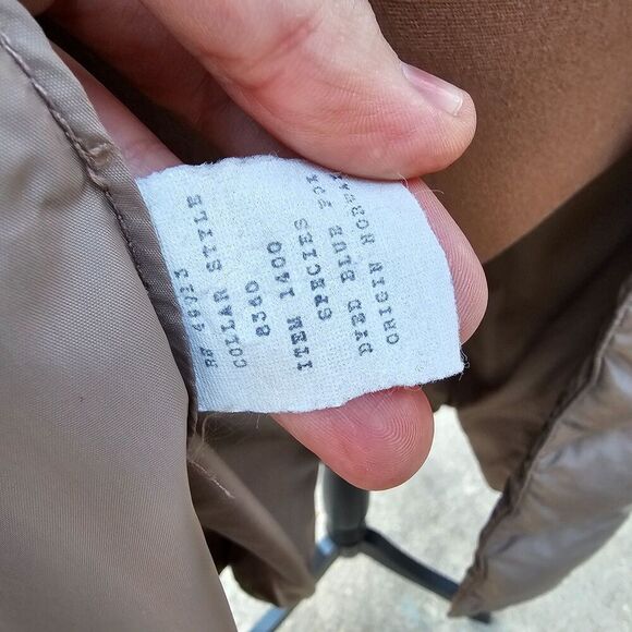 Bill Blass Puffer Down Coat For Women Fur Collar Size 10 - Picture 9 of 12